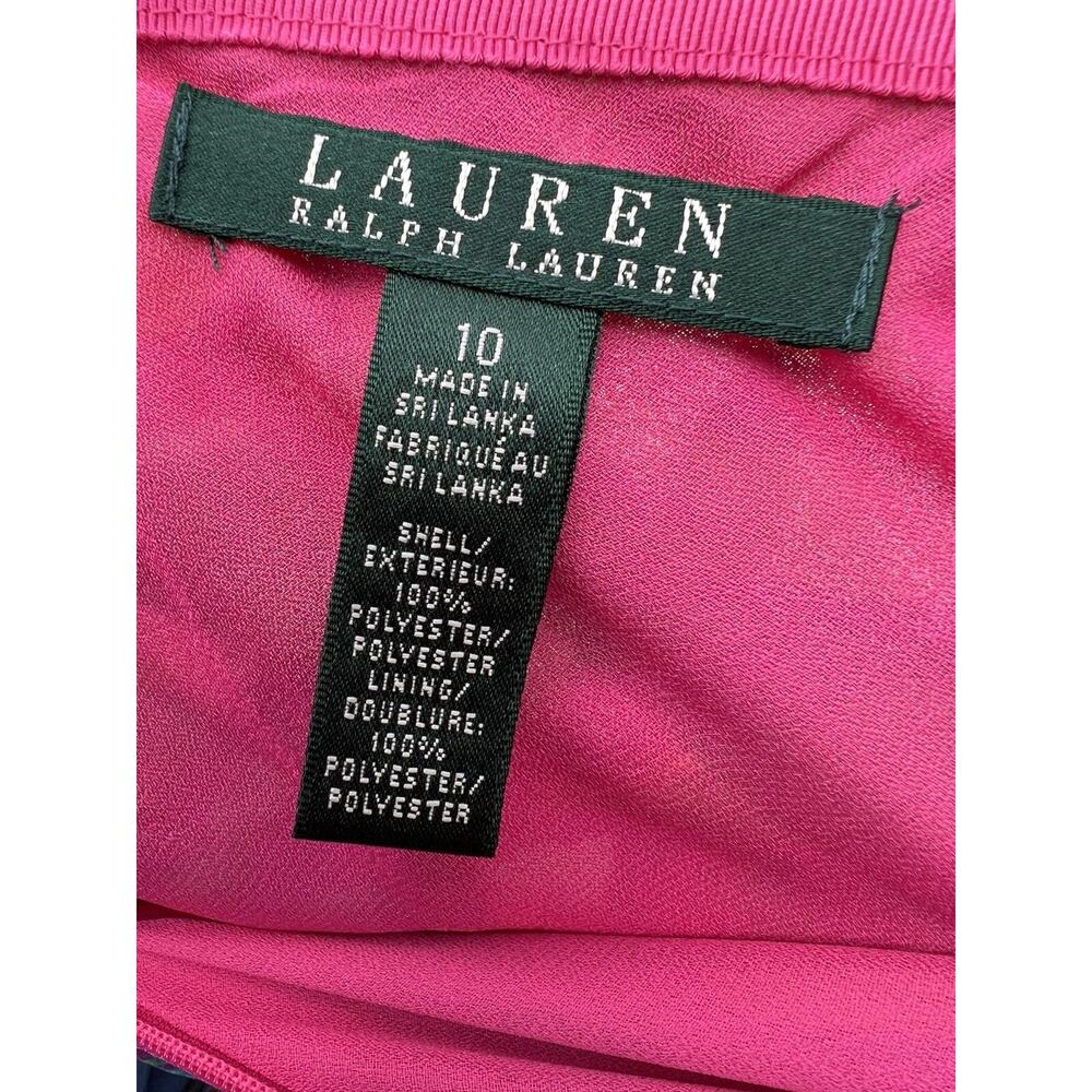 Ralph Lauren flower women skirt flare size 10 multicolored A000279 - Picture 7 of 8